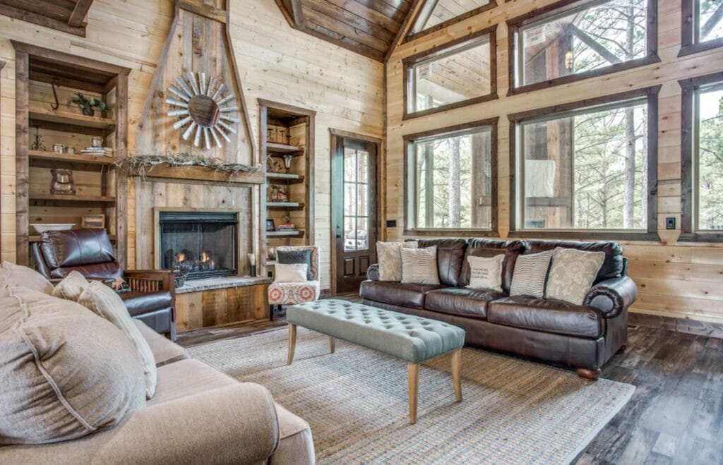 cabins in broken bow with hot tubs