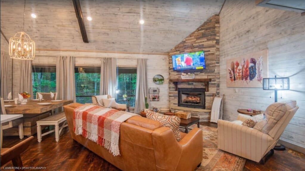 luxury cabins broken bow oklahoma