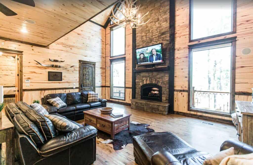 pet friendly lake cabins