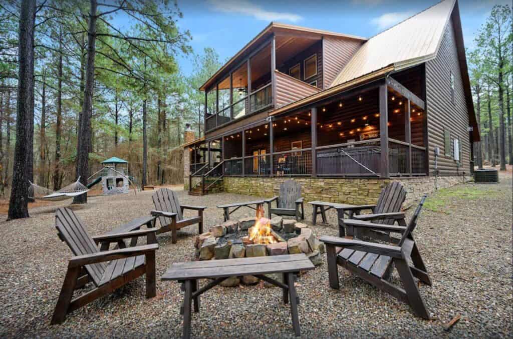 broken bow cabin lodging
