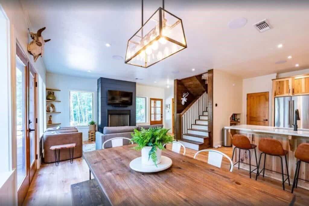 beautiful broken bow ok cabin rentals with luxury pool interior