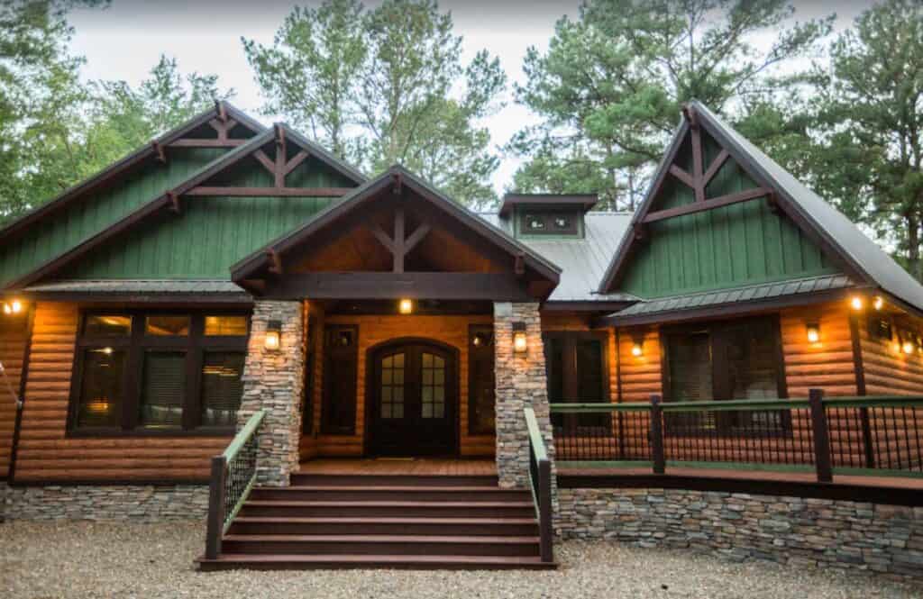 cabins in broken bow with hot tub