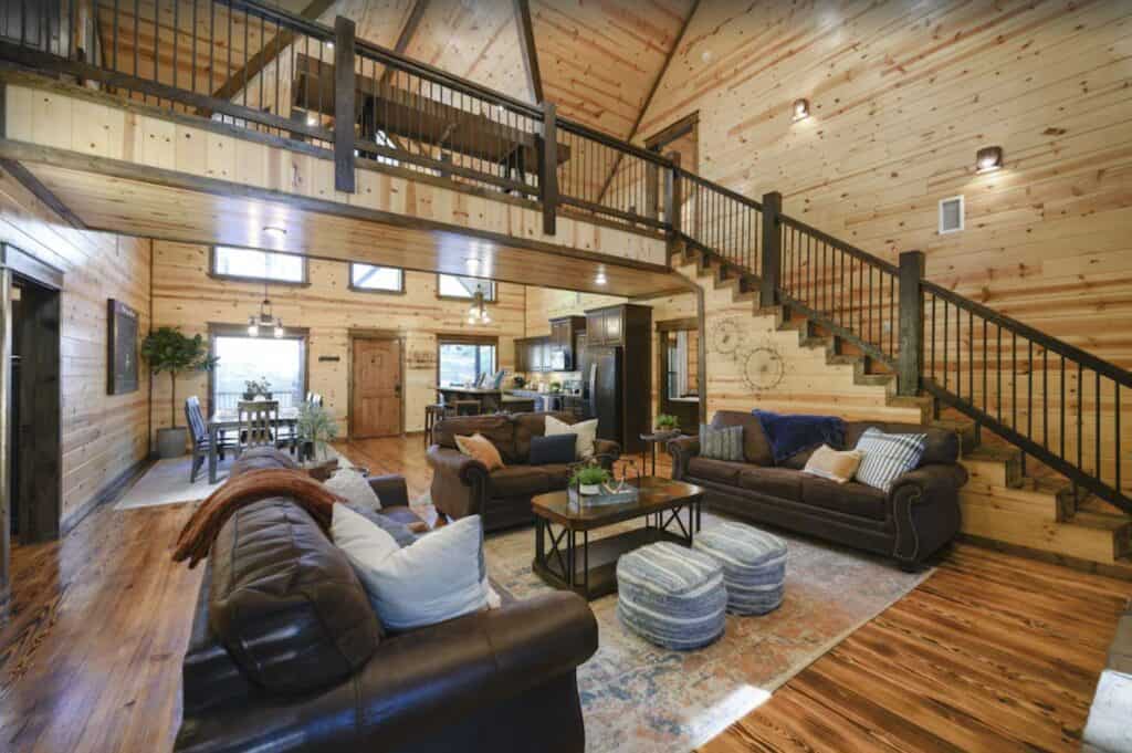 cabins in oklahoma with hot tubs